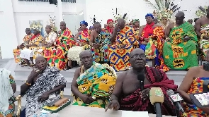Chiefs and Queen mothers of Nzema Maanle Traditional Council
