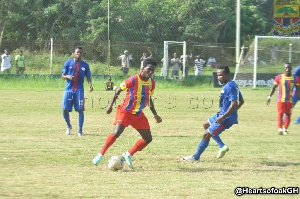 18-year-old William Dankyi featured in Hearts of Oaks 2-2 draw with Liberty Professionals