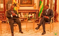 President Akufo-Addo with President Faure Gnassingb