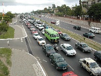 Library Photo: Motor traffic in Accra