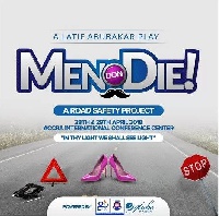 Men Don Die shows on April 28-29 at the Accra International Conference Centre