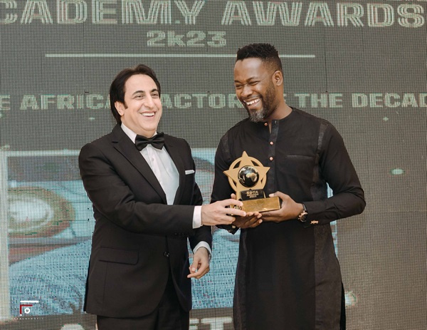 Adjetey Anang succeeds Prince David Osei as ' Supreme African Actor of the Decade