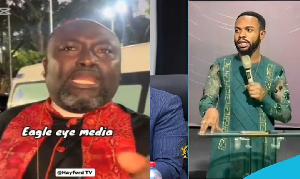 Prophet Roja (R) has faced criticism over his helicopter crash prophecy