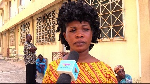 A victim explained how her mother died at the emergency ward in Korle Bu