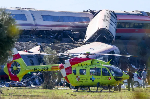 Train crash in Spain kills at least 68 people Train crash in Spain kills at least 68 people