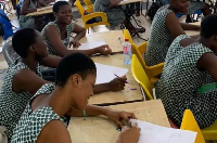 A file photo stuents in a classroom