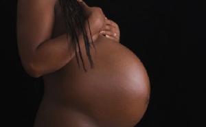 Woman Pregnant Belly