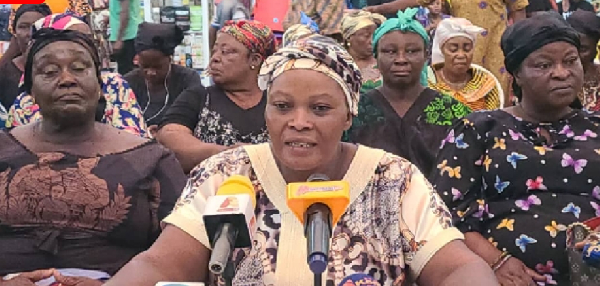 Madam Grace Adjei Darko, a market queen mother in the Ashanti Region