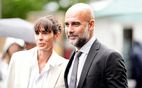 Christian Serra and Pep Guardiola