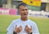Accra Hearts of Oak's coach, Kenichi Yatsuhashi