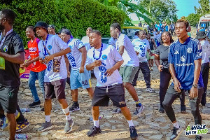 Participants who graced the events engaged in various sporting activities