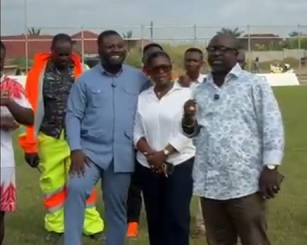 Dr Amoakohene, Kumasi Mayor visit Kotoko squad ahead of Hearts of Oak clash