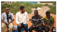 3 of the Awuku brothers in an interview with Kofi TV