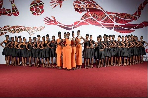 Ushers for the recently held CAF Awards at the Accra International Conference Center in Accra