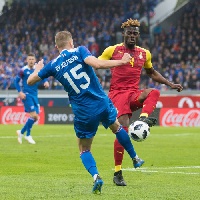 Nuhu scored Ghana's first goal in the 2-2 draw