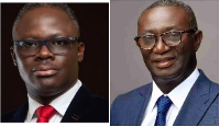 Samson Lardy Anyenini (L) says Appiah-Kubi’s (R) strategy massively helped the Republic's case