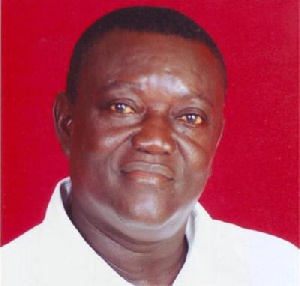 The accused, Joseph Omari -  Kwahu South DCE