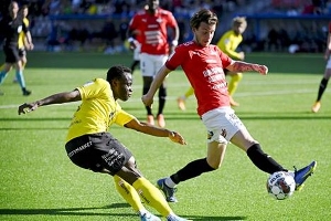 Antwi provided two assists in the match