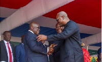 President Akufo-Addo and Mahama attended Barrow's inauguration ceremony