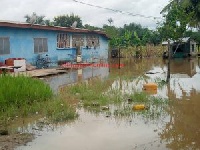 According to the victims, the flood was caused by the collapsed of the River Oda bridge