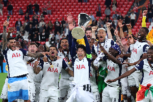 The win marks Tottenham’s third Europa League title