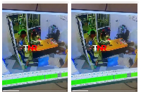 A screenshot of the footage