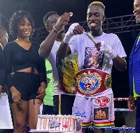 Highly-rated Ghanaian boxer John Laryea