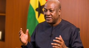 Former President John Dramani Mahama