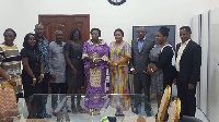 Rebecca Akufo-Addo, First Lady of Ghana (Fourth from right)