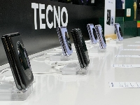 TECNO's cutting-edge smartphones on display at the brand's MWC24 stan