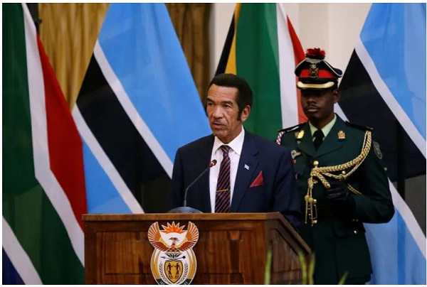 Ian Khama, the former president of Botswana