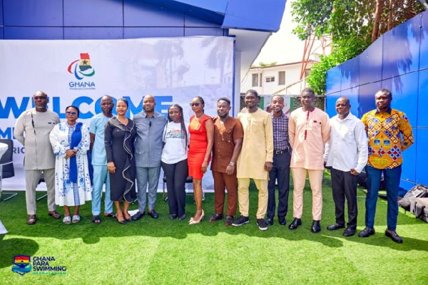 Members of the newly instituted Para Swimming Federation