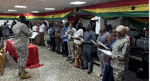 The inauguration fulfils a statutory requirement under the NADMO