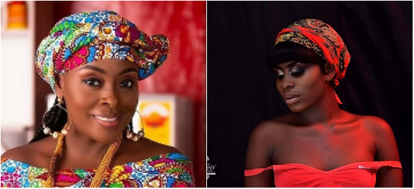 Akosua Agyapong (L) and Yaa Jackson(R)