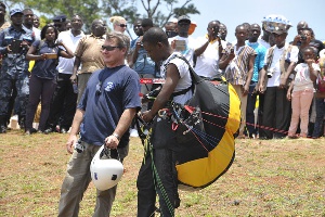 Paragliding Pilot Ghana
