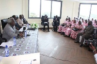 Rev. Prof. Emmanuel Martey and others in a conference