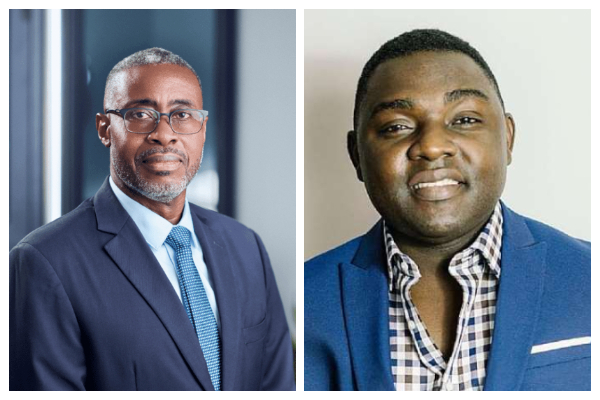 Ace Anan Ankomah (L) and Kevin Ekow Baidoo Taylor