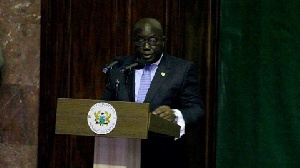 President Akufo-Addo speaking at the 5th ECOWAS Presidential Task-force meeting