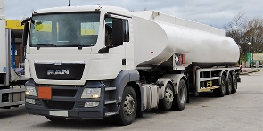 File photo of a fuel tanker