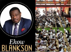 Actor Ekow Blankson has been laid to rest