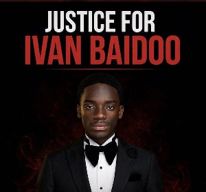 Ivan Baidoo reportedly died in an accident on the Tema Motorway