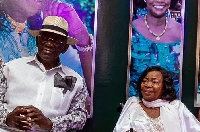 John Agyekum Kufuor and Madam Ama Bame Busia