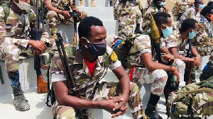Ethiopian troops