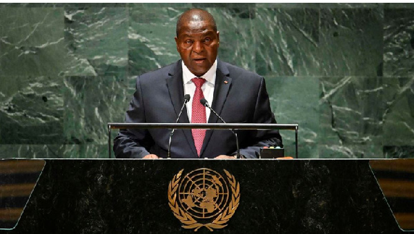 Central African Republic President Faustin-Archange