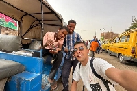 Egyptian travel blogger, Ahmed El-Badawy, has been stuck in Khartoum