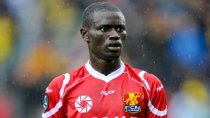 Ghanaian midfielder Enoch Kofi Adu