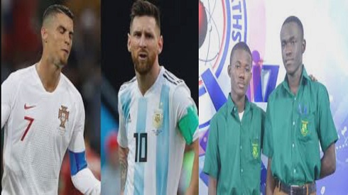 Ronaldo, Messi and Prempeh College's contestants for the 2018 NSMQ