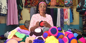 Mary Mwangi has sold about 600 knitted breast prostheses since she started her initiative