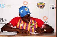 Kwadwo Obeng Jnr signed a contract extension for the Phobians ahead of the new season