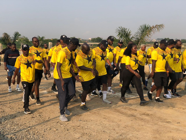 Julius Debrah's walk is aimed at promoting regular exercises among Ghanaians